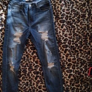 Cute Kancan crop jeans